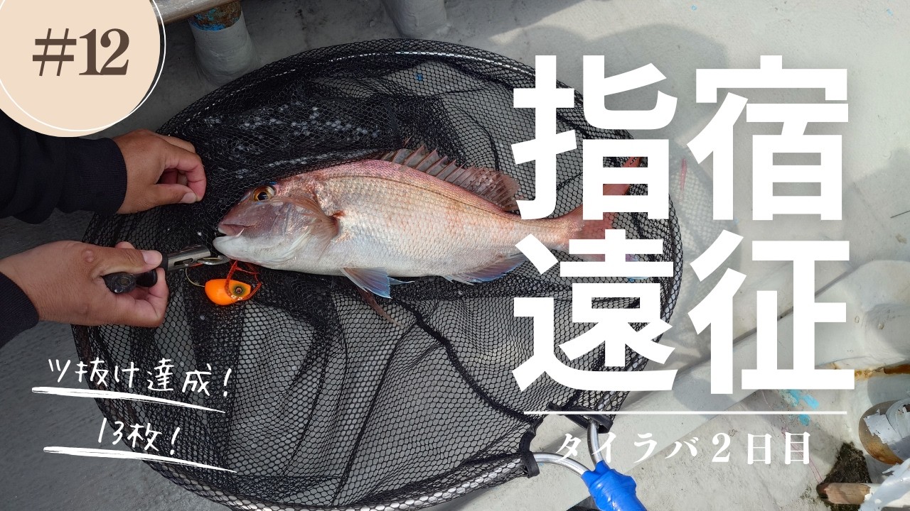 2026.02.16 鯛ラバ指宿遠征2日目。 12枚目