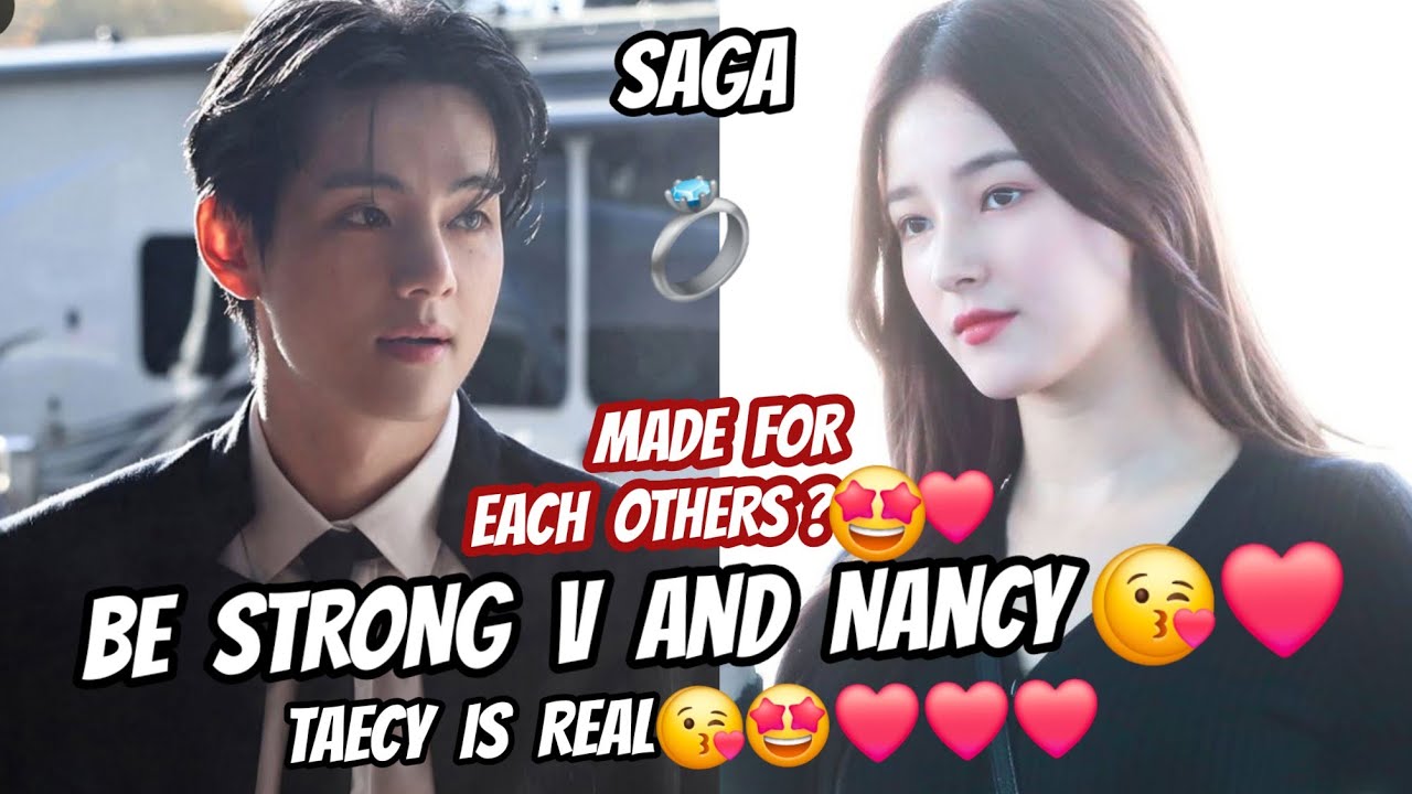 V and  Nancy are in a relationship again?😁🥰🤩/ My  Valentines💍❤️♾️/ #Taecyisreal