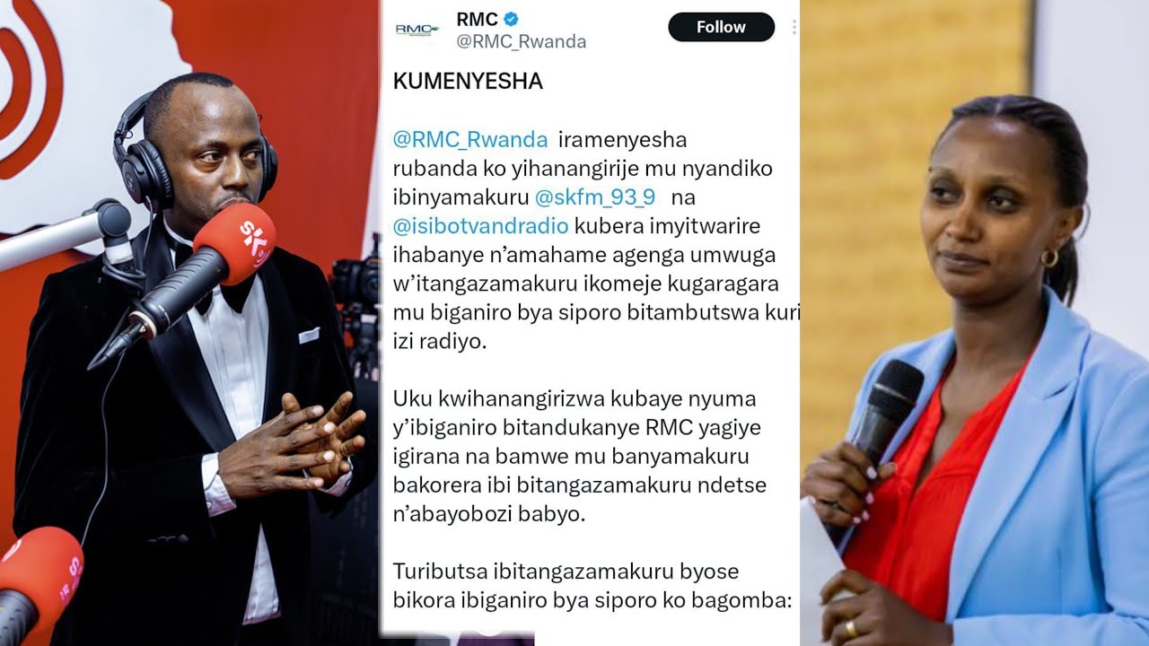 MUGIHUNGA CYINSHI SAM KARENZI YAVUZE KUBYO KWIHANANGIRIZWA NA RMC ACINYA INKORO KURI MICRO