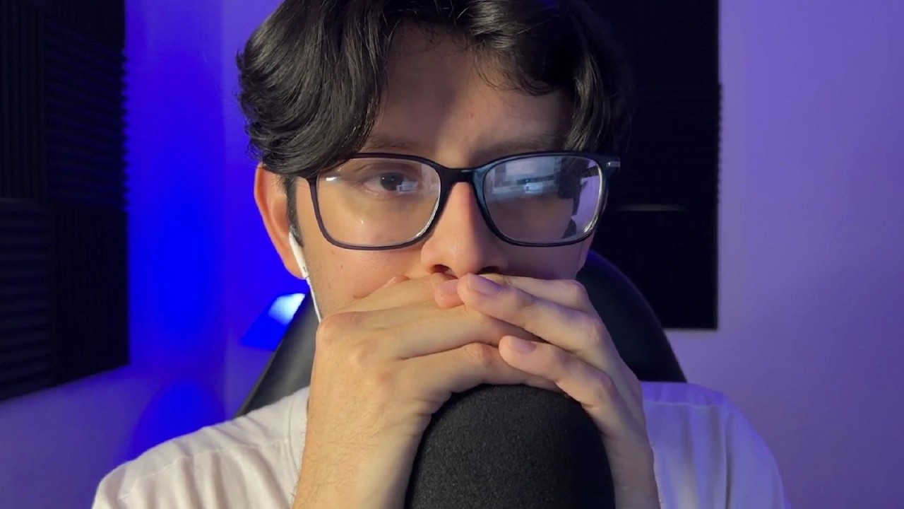 ASMR only mouth sounds and hand movements (no talking)