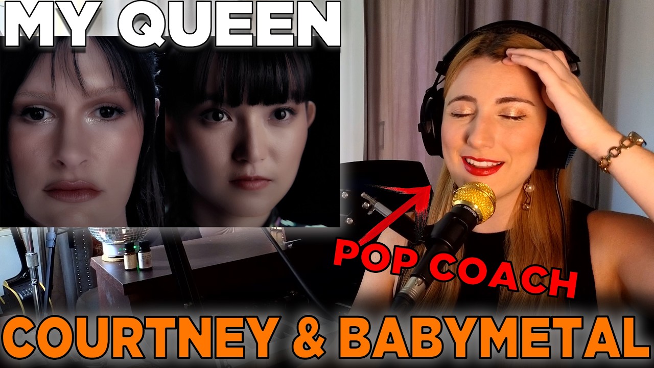 My Queen by Babymetal and Courtney Laplante is a pop coach's DREAM!