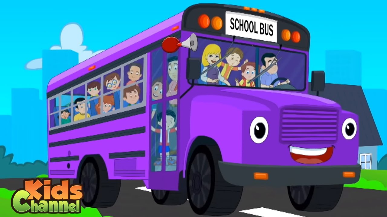 Canção do ônibus escolar | Musica para bebes | Desenhos animados | Educação infantil