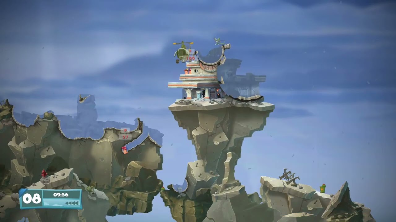 [Xbox] vs AnyChicKen. 3 more matches against a top player | Worms WMD ranked match