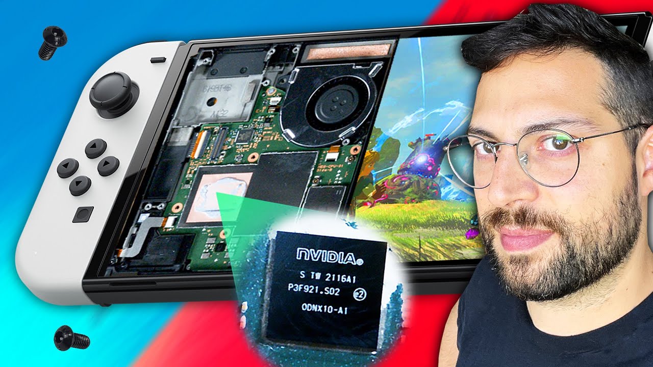 ¡El SORPRENDENTE Interior de la NINTENDO SWITCH OLED!