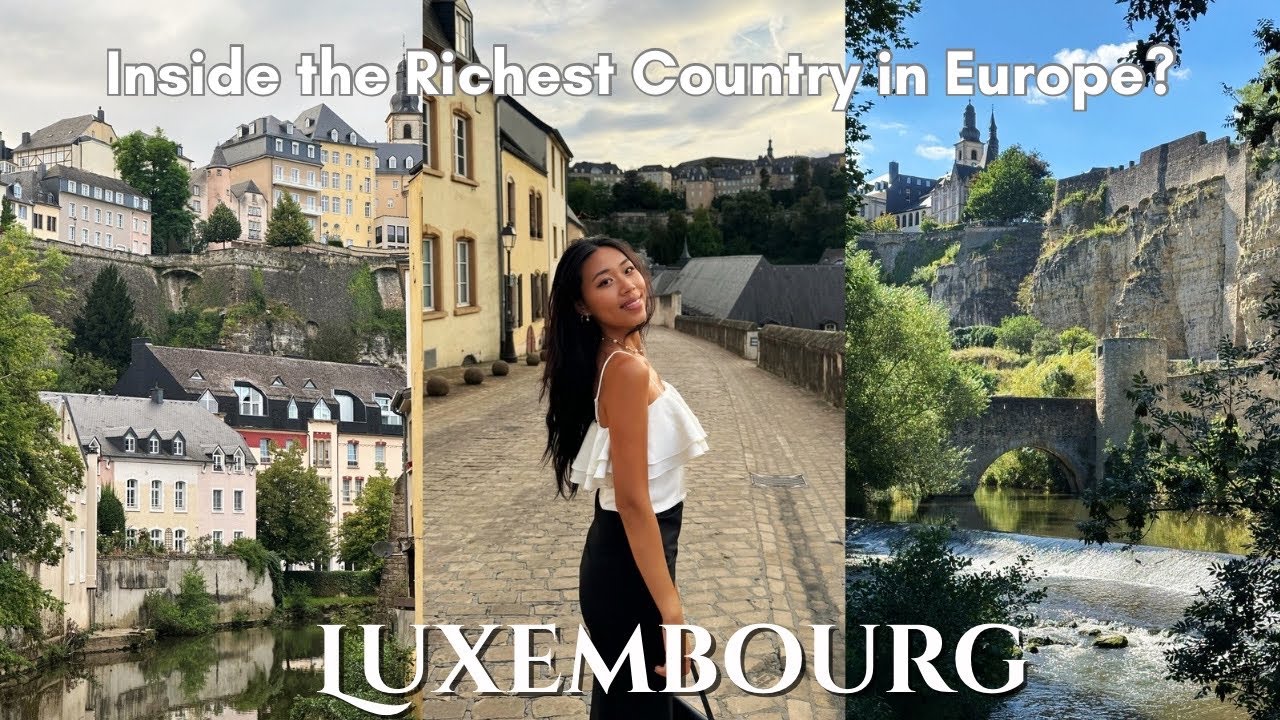 🇱🇺 Luxembourg Vlog | Life in Europe’s Wealthiest Country |  Walking Through Luxury & History