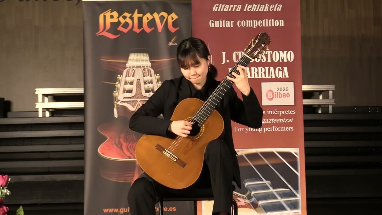 Preludio BWV 1012 (J.S. Bach) Erika Takada Finalist level 4 Concurso Arriaga 2025 Bilbao