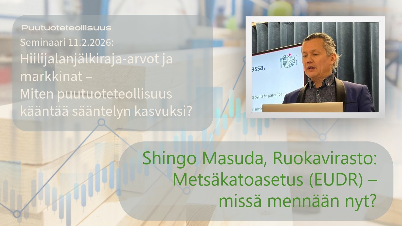 Hiilijalanjälkiraja-arvot ja markkinat -seminaari, osa 7: Shingo Masuda