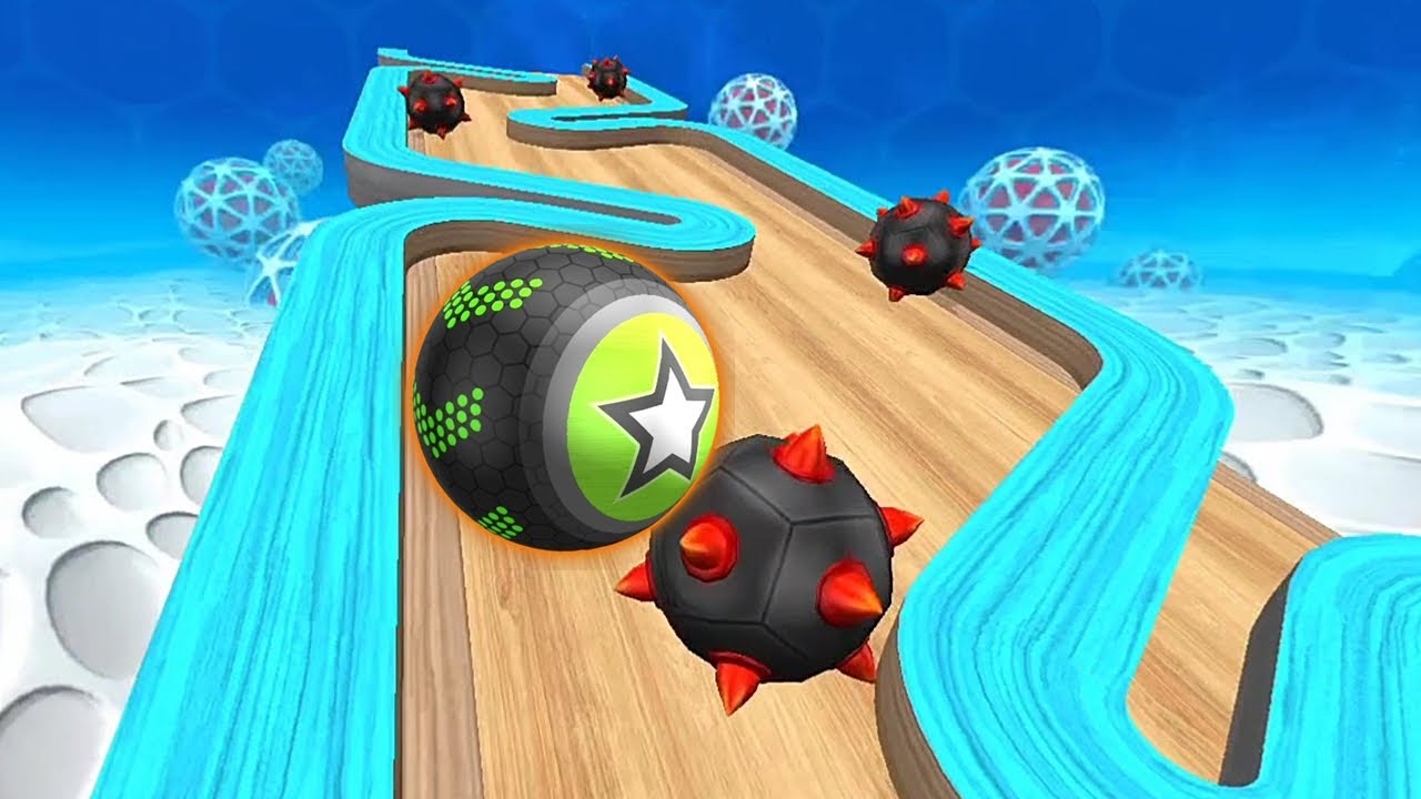 Going Balls, SpeedRun, Going Balls Portal Run Gameplay Level 522