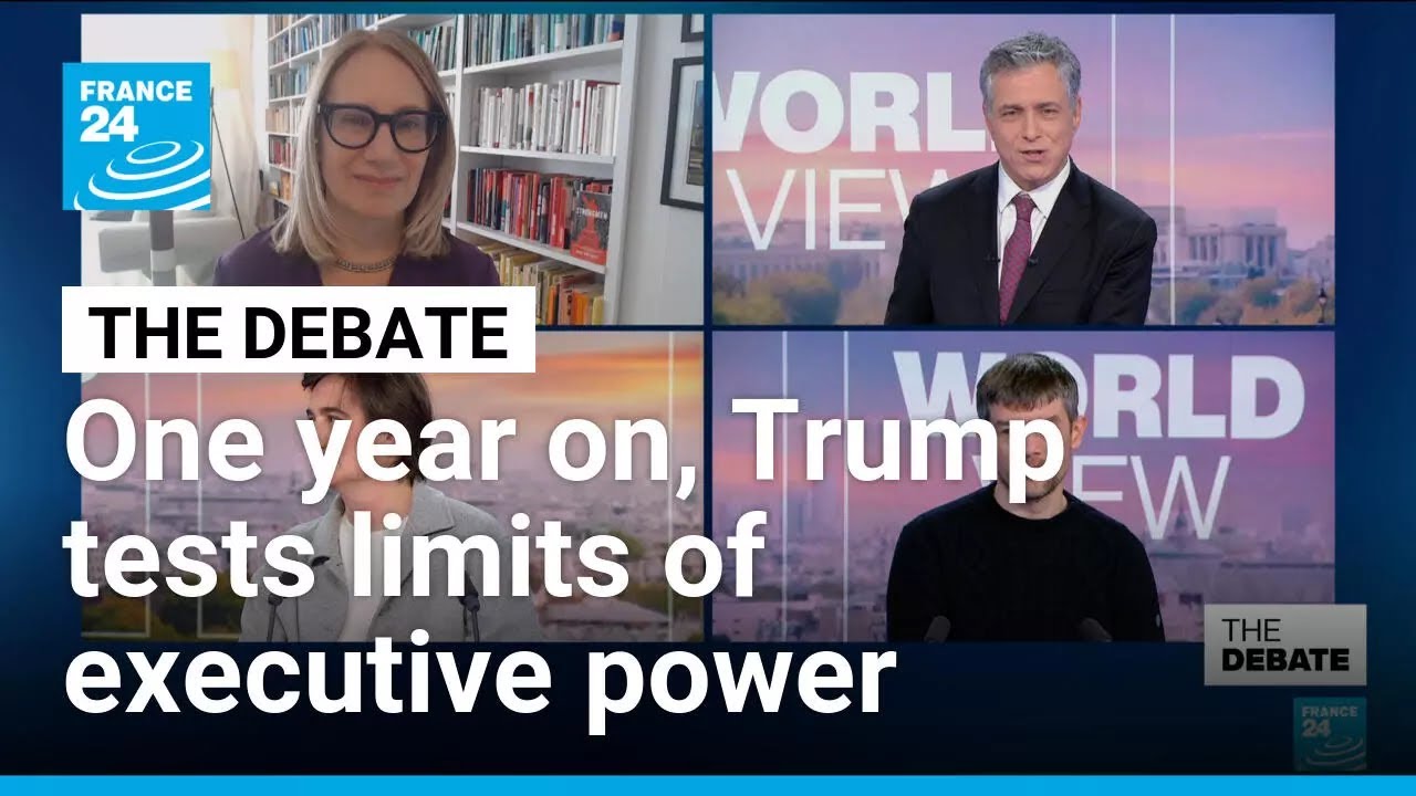 Bully Pulpit: One year on, Trump tests limits of executive power • FRANCE 24 English