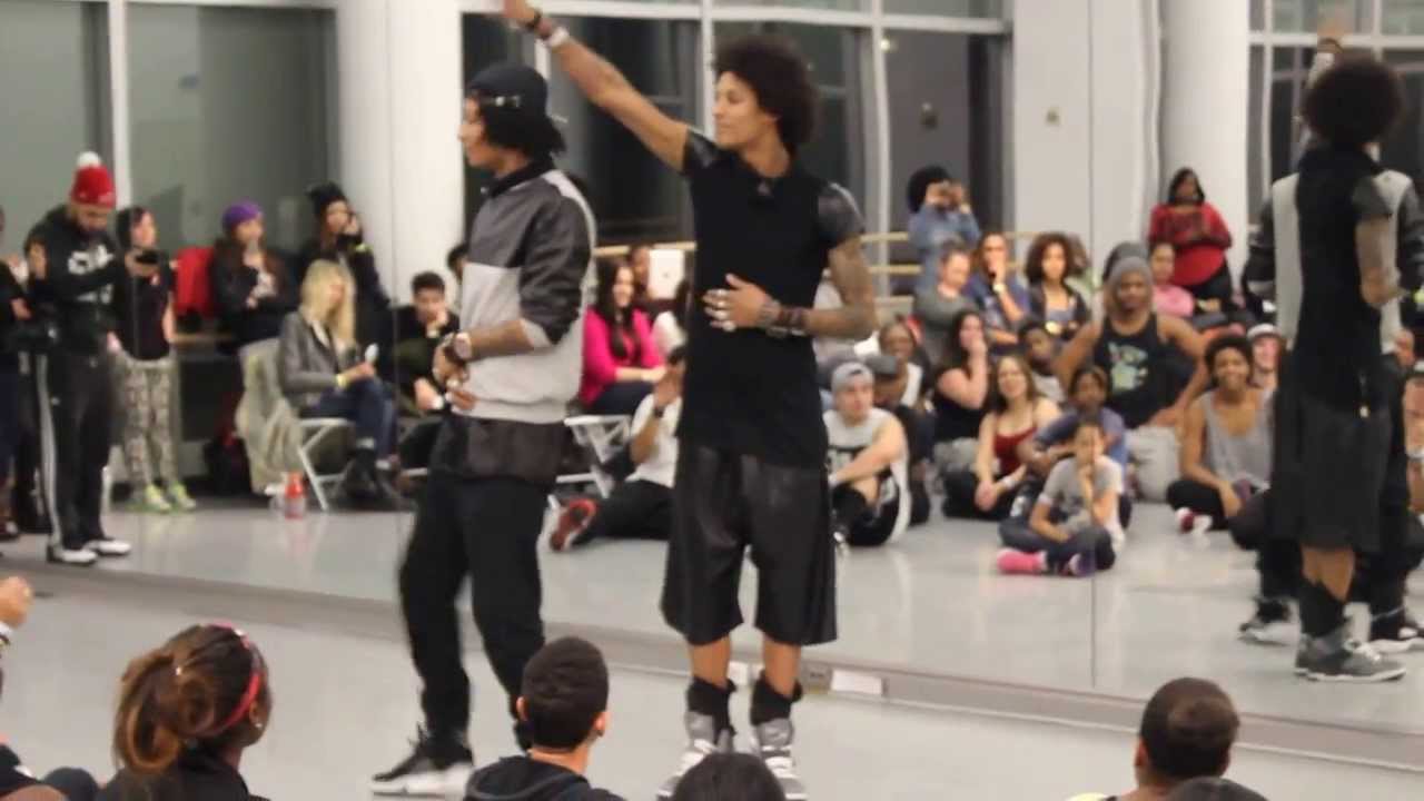LES TWINS  AT ALVIN AILEY 2014 NYC WORKSHOP