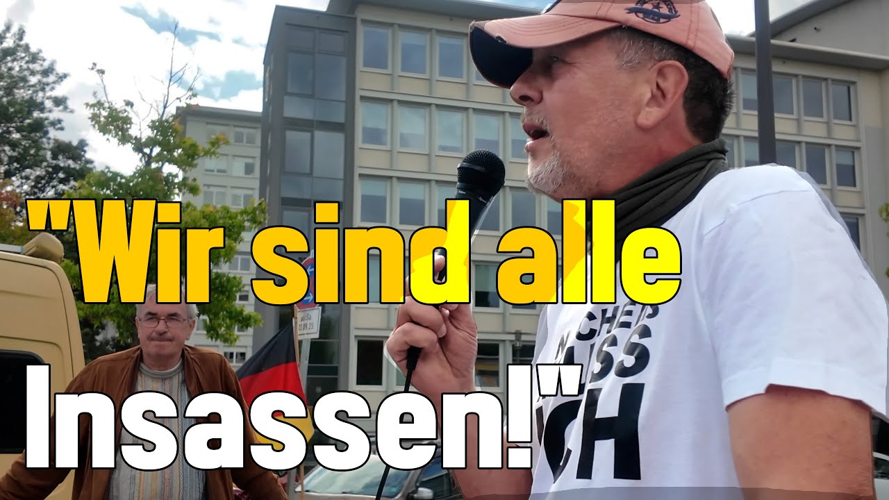 Kleines Nachtreffen der Coronakritiker mit ihren rechtsextremen Freunden