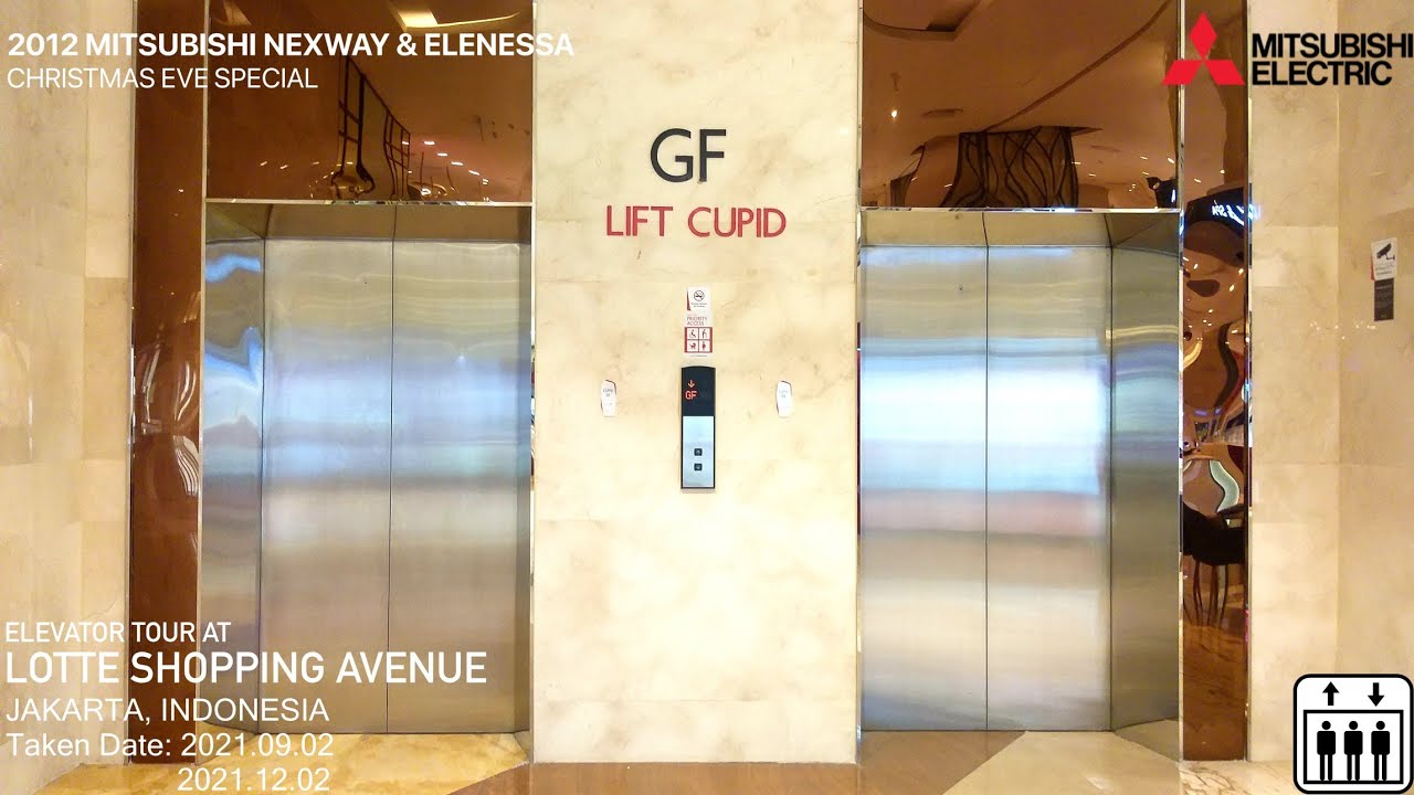 Mitsubishi Traction Elevators at Lotte Shopping Avenue, Jakarta