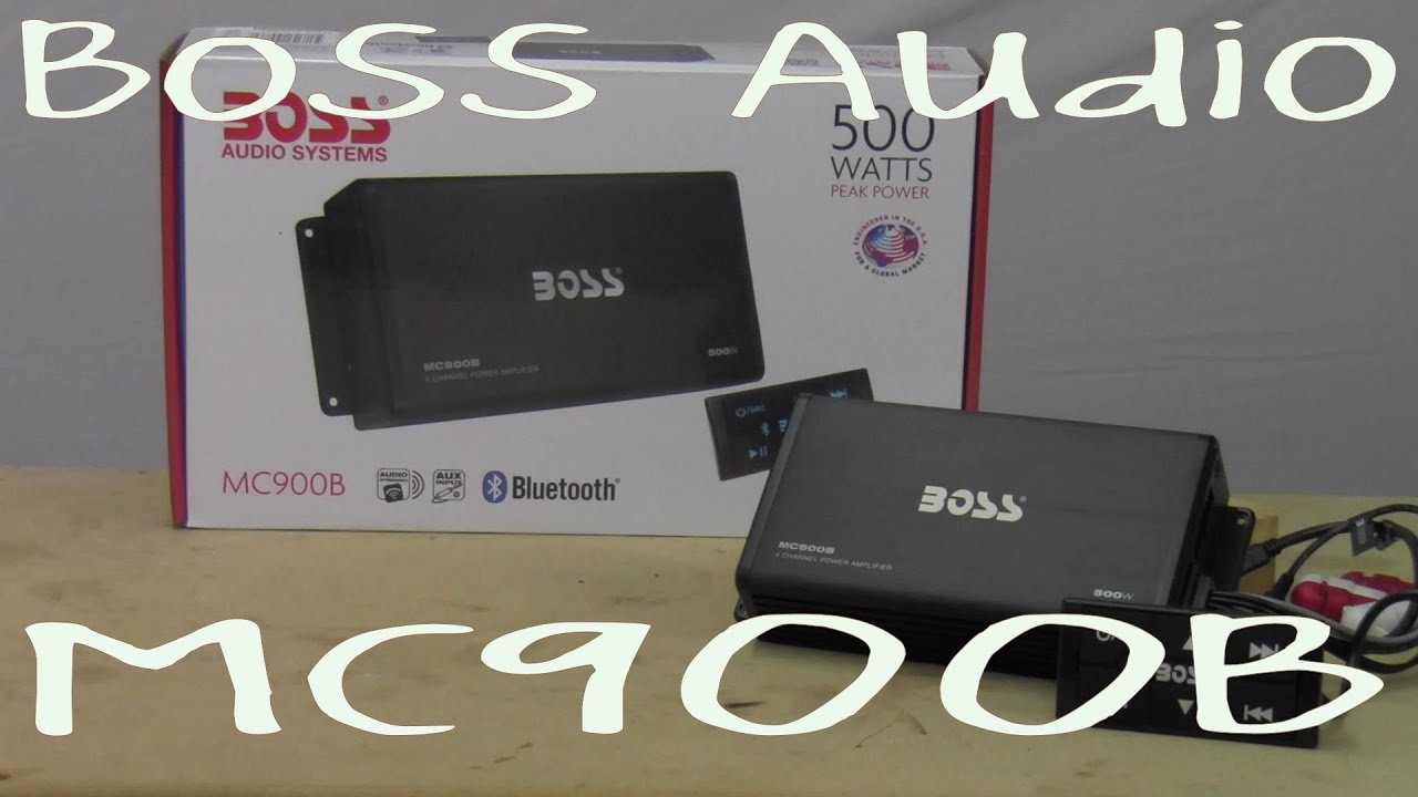 Boss Audio MC900B - Out Of The Box