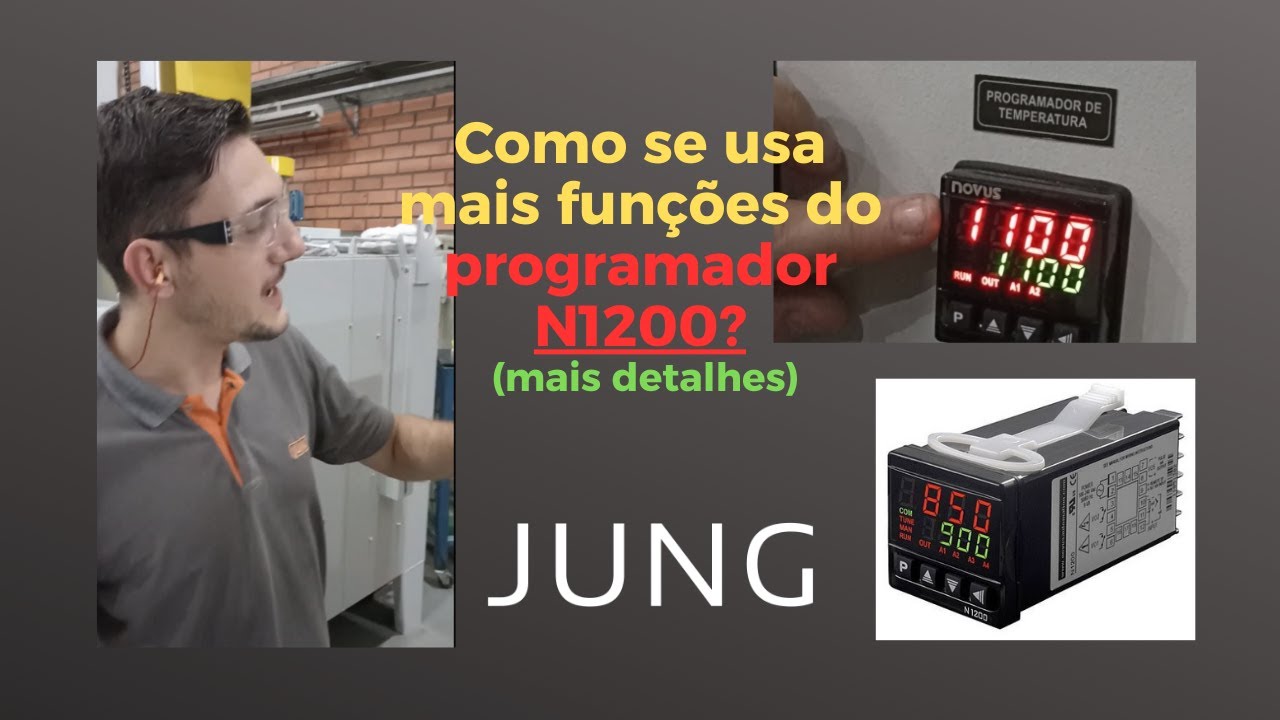 Como se usa mais funções do programador N1200? (mais detalhes)