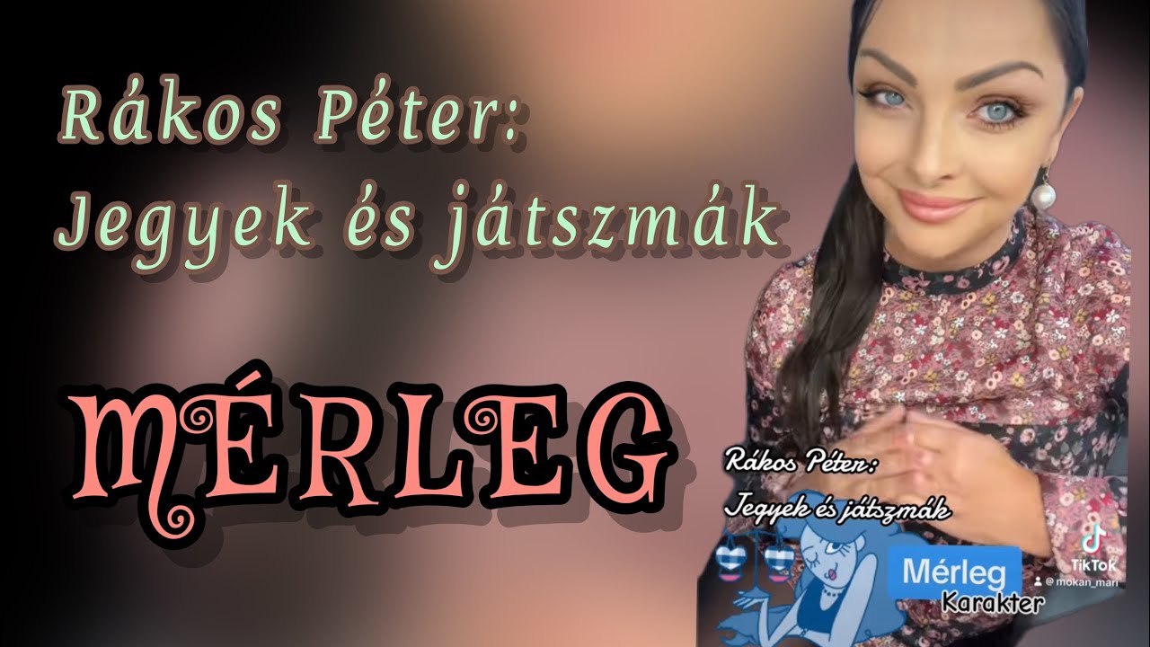 MÉRLEG - Rákos Péter: Jegyek és játszmák