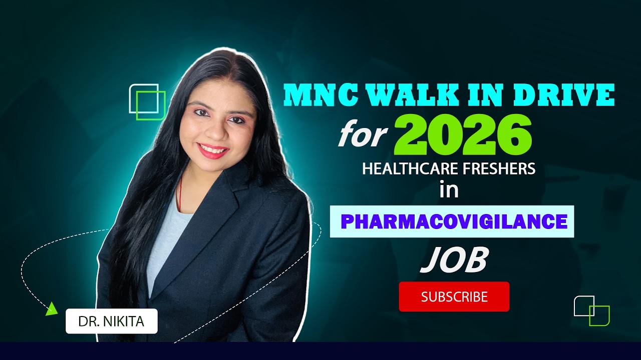 TCS Walkin Drive for Pharmacovigilance, CDM & Regulatory Affairs | MNC Walk-In Interview 2026 batch
