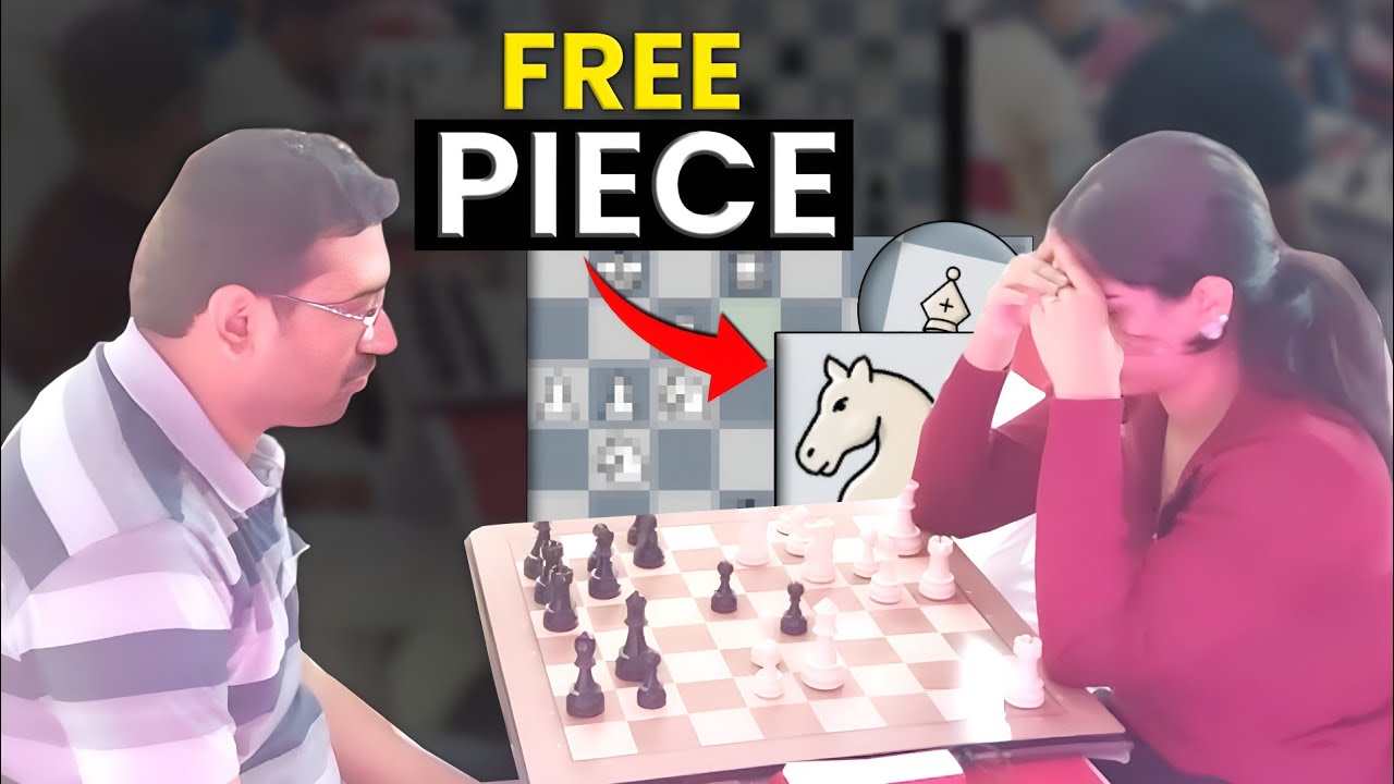 Dhulipalla Bala Chandra Prasad Vs Priyanka Nutakki  Sceptre Rapid FIDE Rating Chess Tournamen