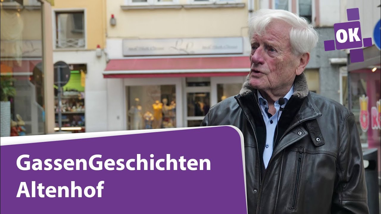 GassenGeschichten von Manfred Gniffke - Die Straße Altenhof in der Koblenzer Altstadt