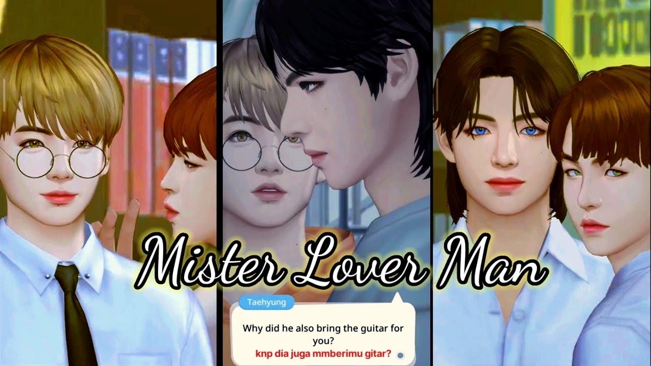 mr.lover man (Lieailie) || taekook bts universe story game || English+indo subtitle