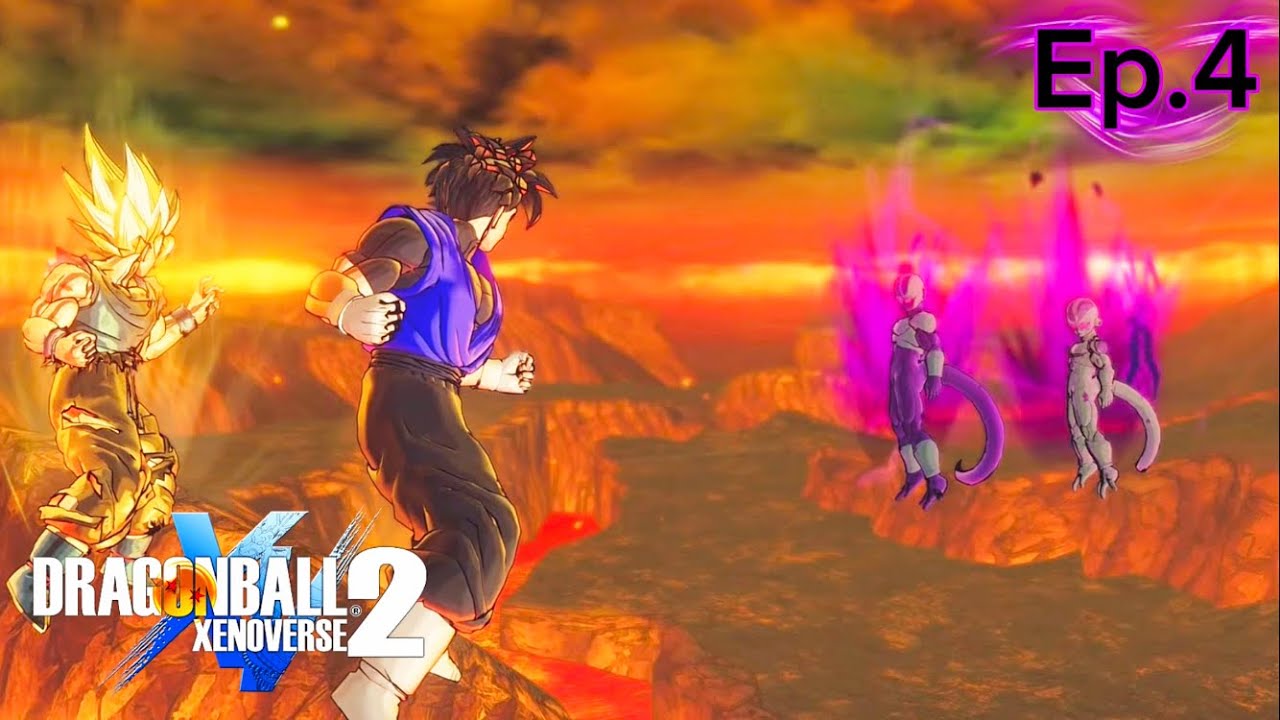 Goke and Me Vs Frieza And His Brother!? - Dragon Ball Xenoverse 2 Ep 4