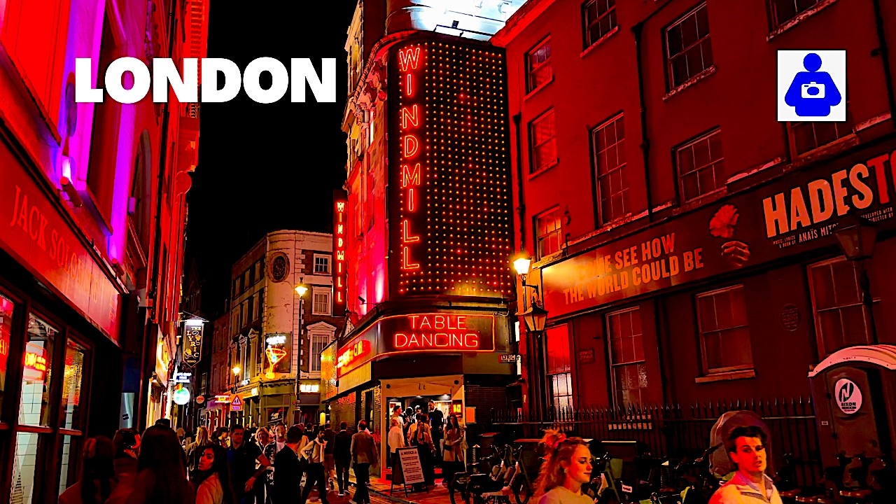 Inside London's WEST END at 11pm 🇬🇧 Saturday Night SOHO Walk [4K HDR]