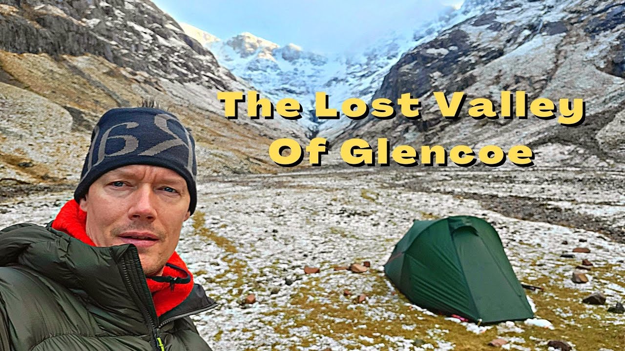 Two Night Wildcamp At The Lost Valley And Three Sisters Of Glencoe Scotland..Terra Nova Voyager.