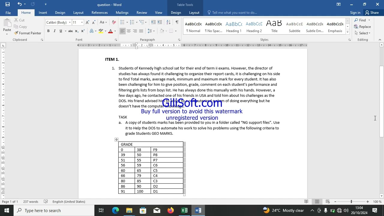 HOW TO ATTEMPT ICT NLSC QNS.  PRACTICAL QUESTION ONE