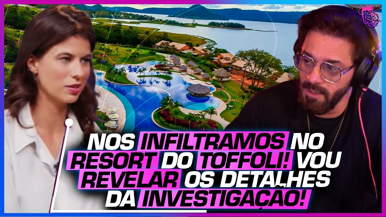 OS INFILTRADOS do METRÓPOLES no RESORT de DIAS TOFFOLI - SAM, VALENTINA, F. MOURA BRASIL E HUBNER