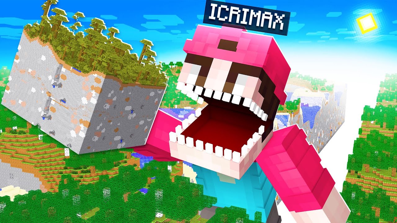 Ich ESSE 1.000.000 BLÖCKE in Minecraft!