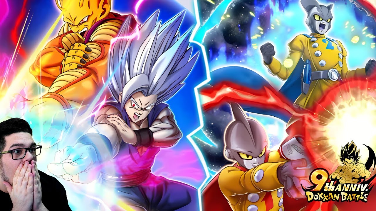 ECCOLOOOO!!! LR GOHAN BEAST e LR GAMMA 1 & 2 STAND-BY REACTION PARTE 2 9° ANNIVERSARIO DOKKAN BATTLE
