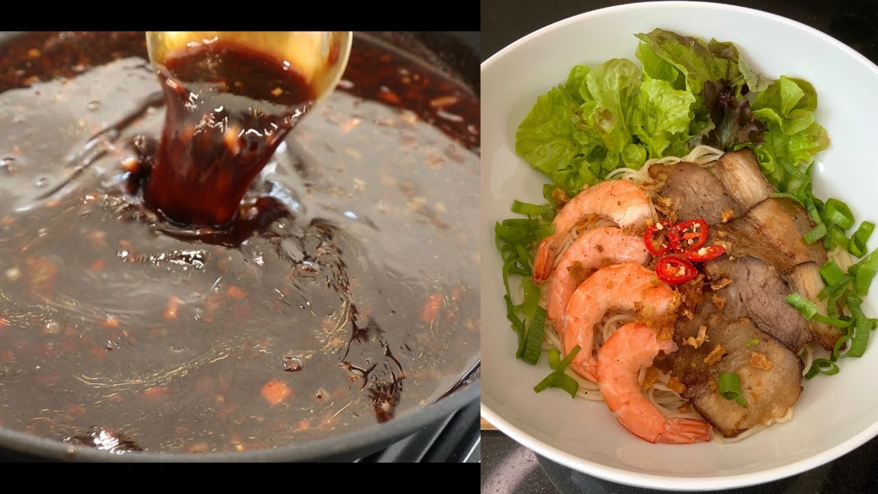 Cách làm nước sốt đơn giản ăn hủ tiếu khô, mì khô, miến khô, mì gói,… thật là ngon - Mai Khôi