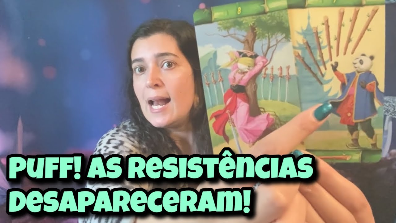 Puff! As Resistências Desapareceram! (Amor) 💗 Leitura Tarot Oráculos
