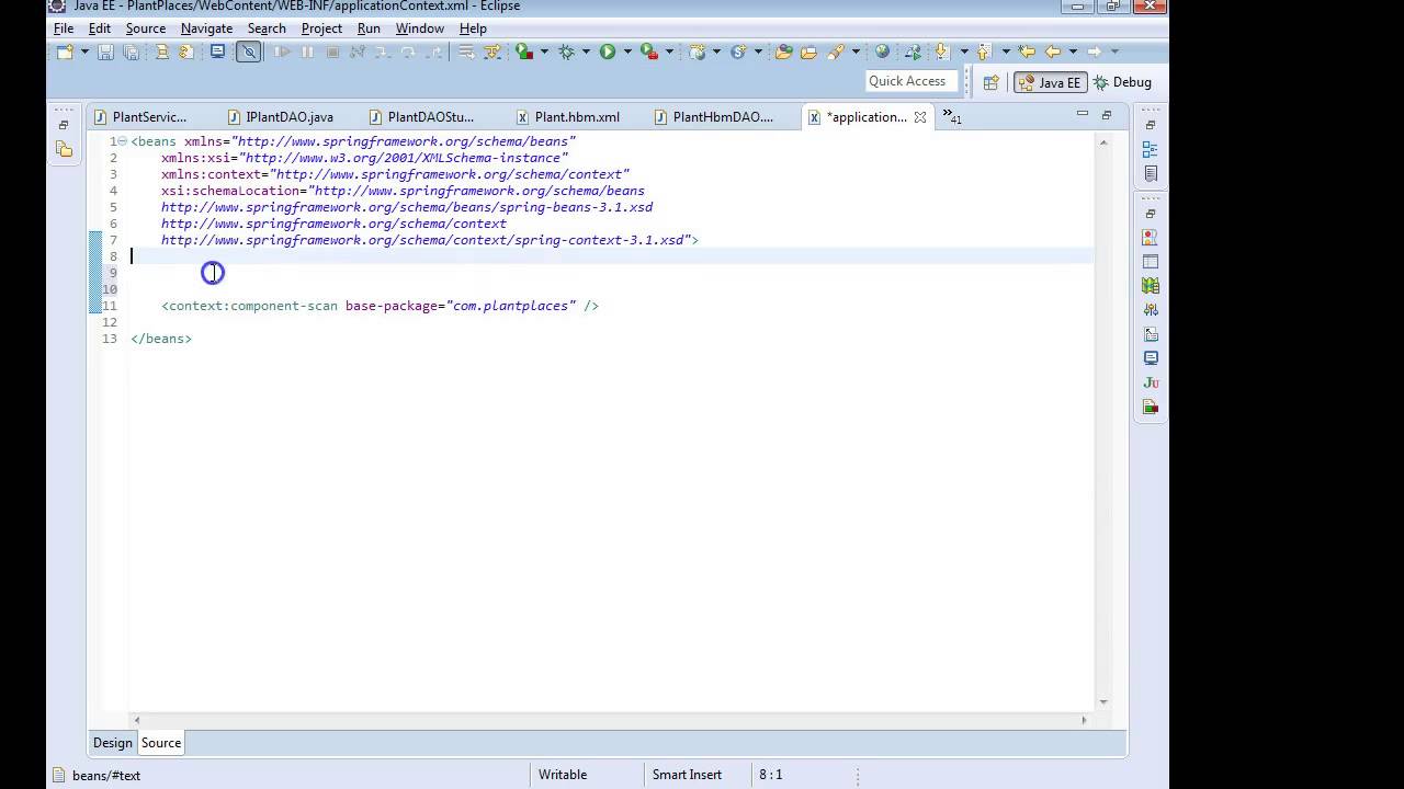 Implement Hibernate mapping, change object type with Spring