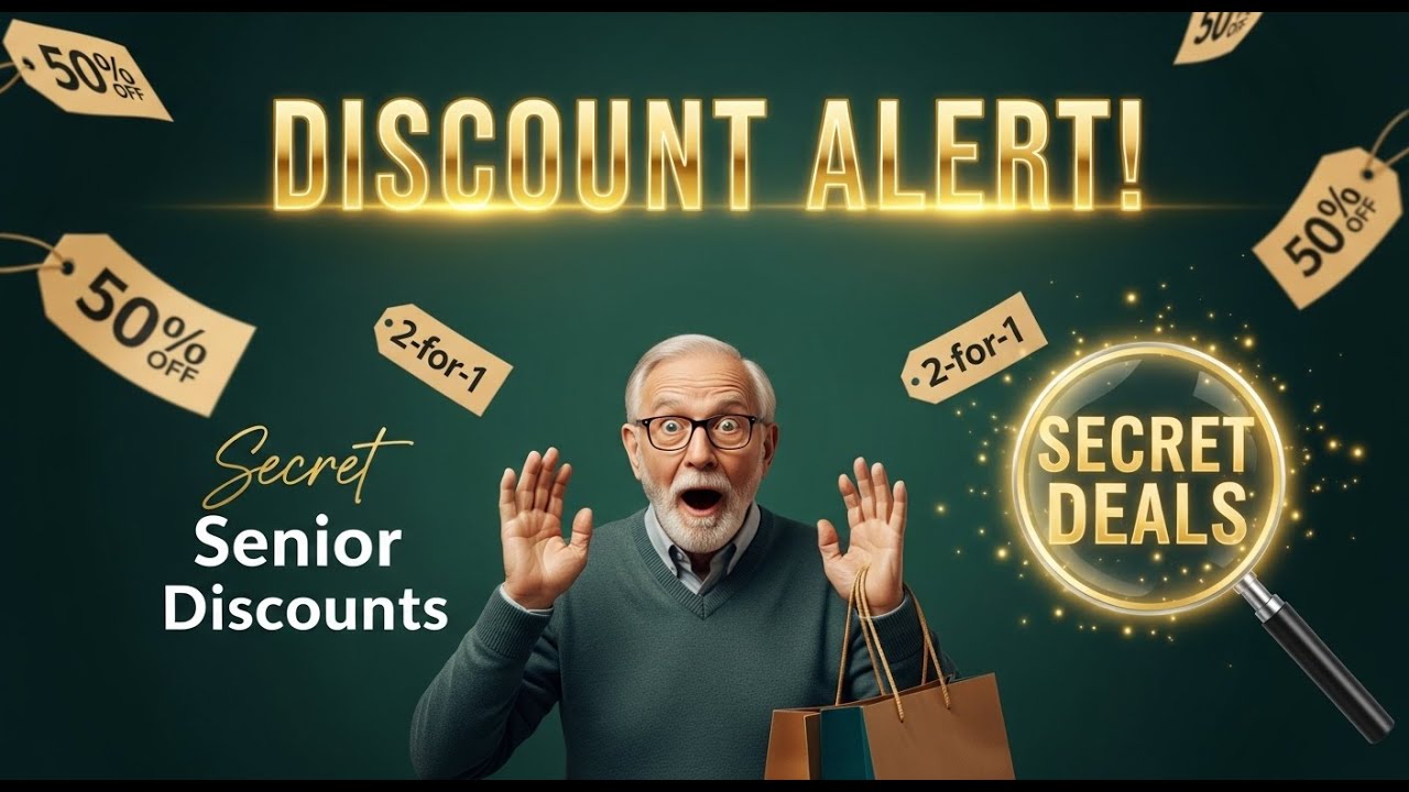 The Secret Senior Discounts Nobody Talks About 💰