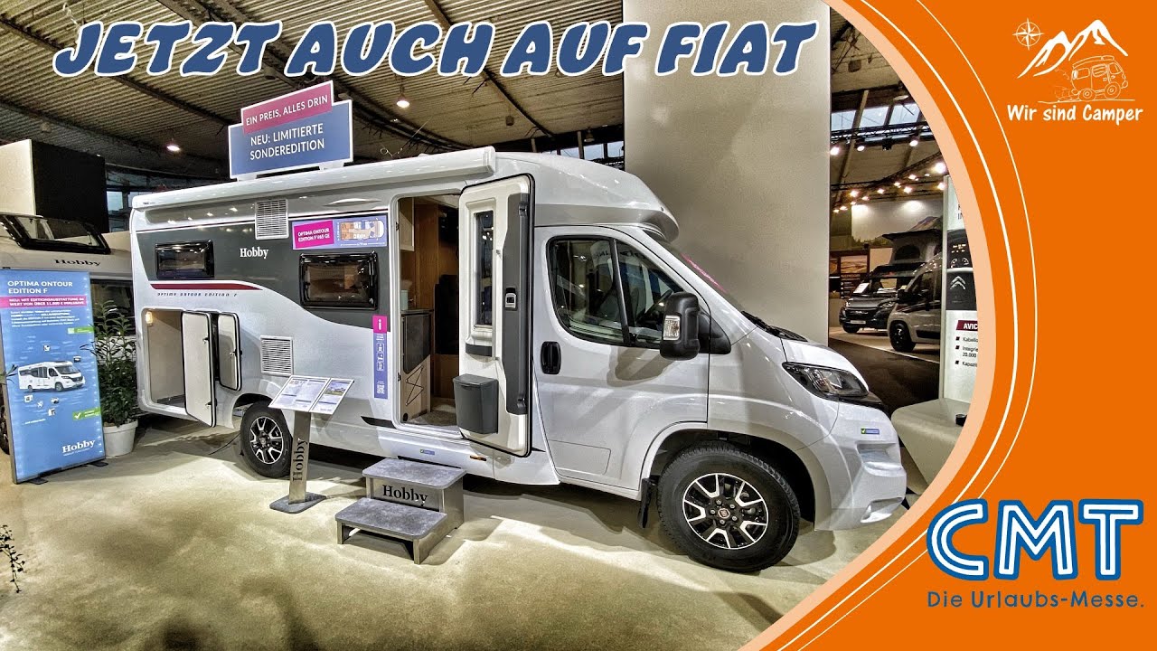 Endlich auf FIAT, der Hobby Optima ONTOUR Edition F V65 GE