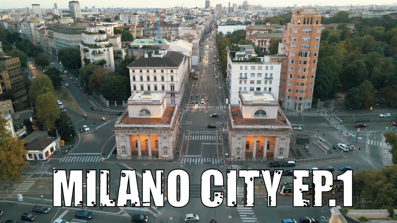 PORTA VENEZIA E VIALE LIBERAZIONE - MILANO CITY [DRONE] - EP.1