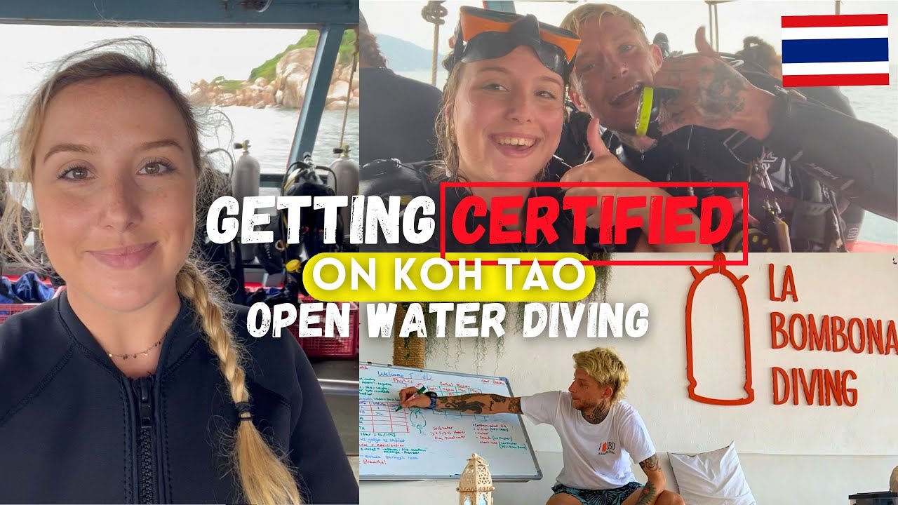 Doing my Open Water Diving Course on Koh Tao! Cheapest in the world! SEA Vlog 26