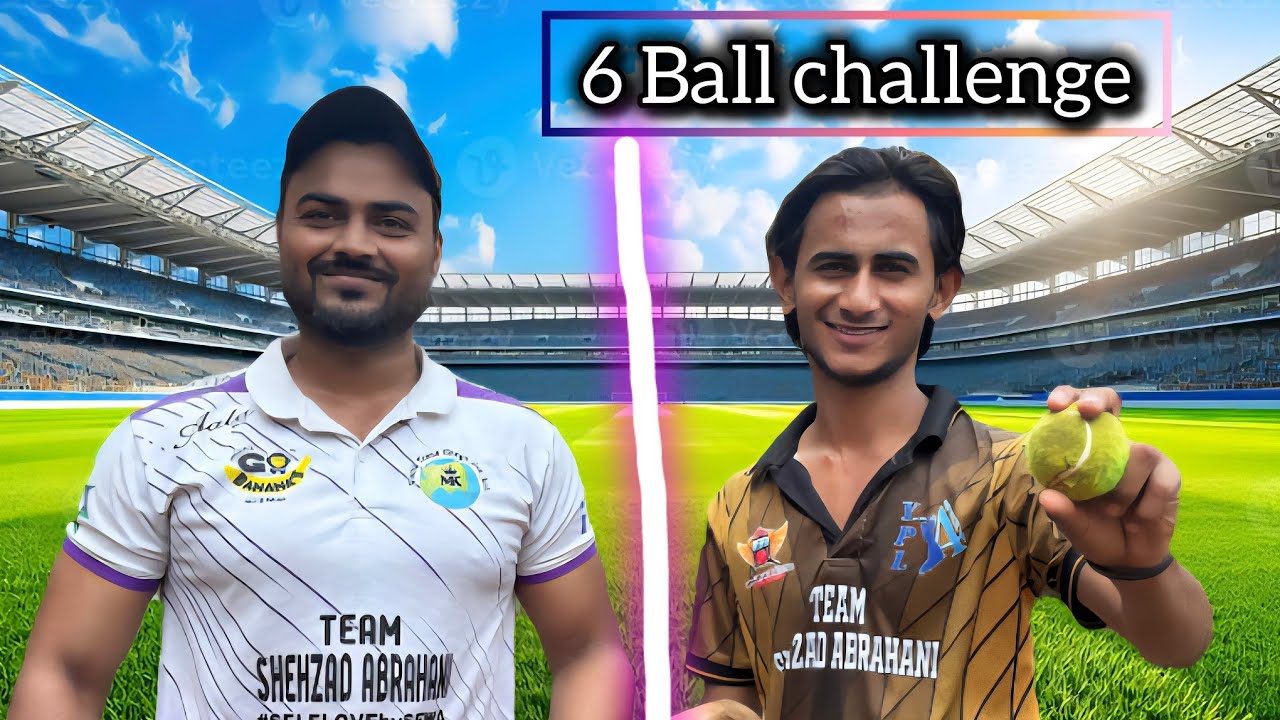 Bade Bhai vs Chhote Bhai &ndash; 6 Ball Cricket Challenge 🔥 | Kon Jeetega? 🏏 | Vlogger KF