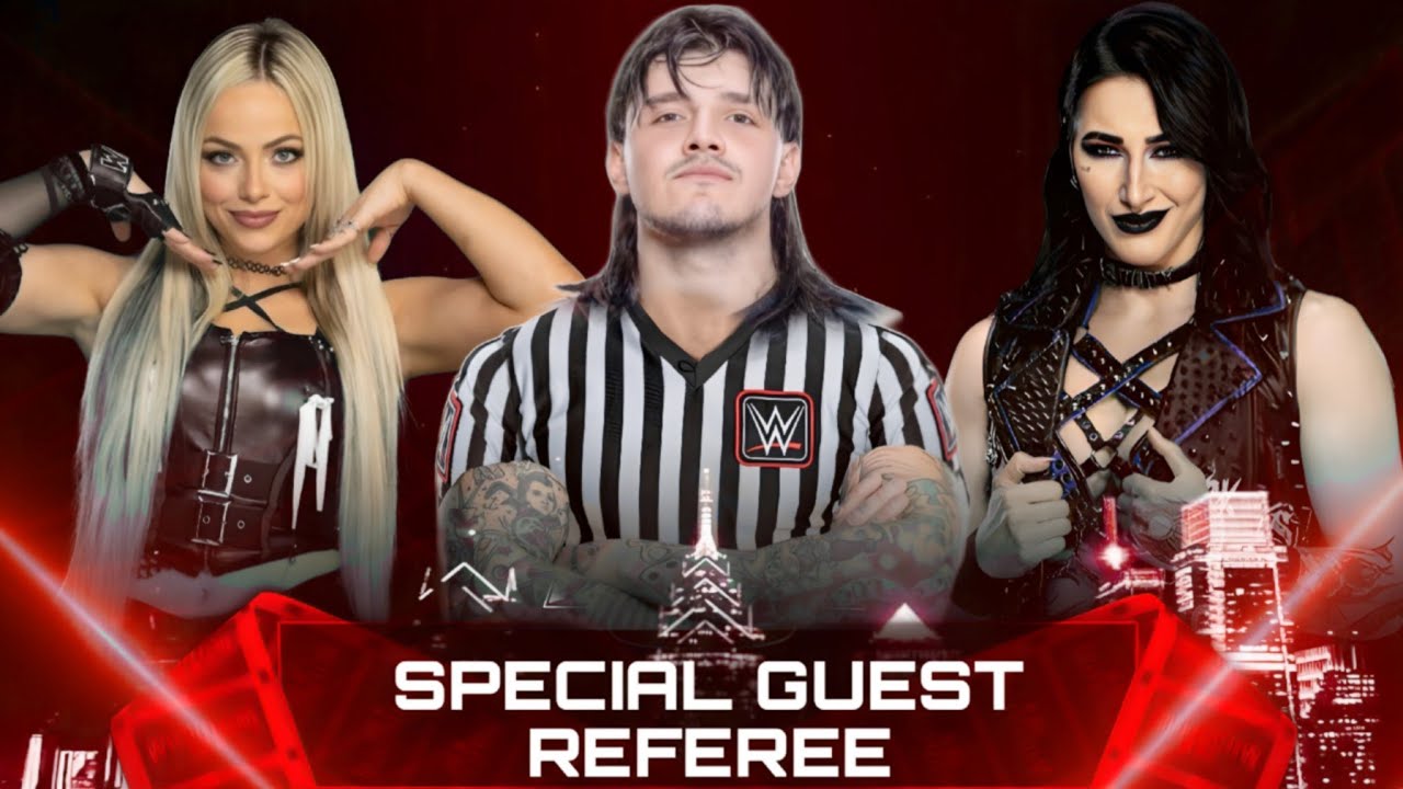 WWE 2K25 - Special Guest Referee Match - Liv Morgan VS Rhea Ripley | WWE 