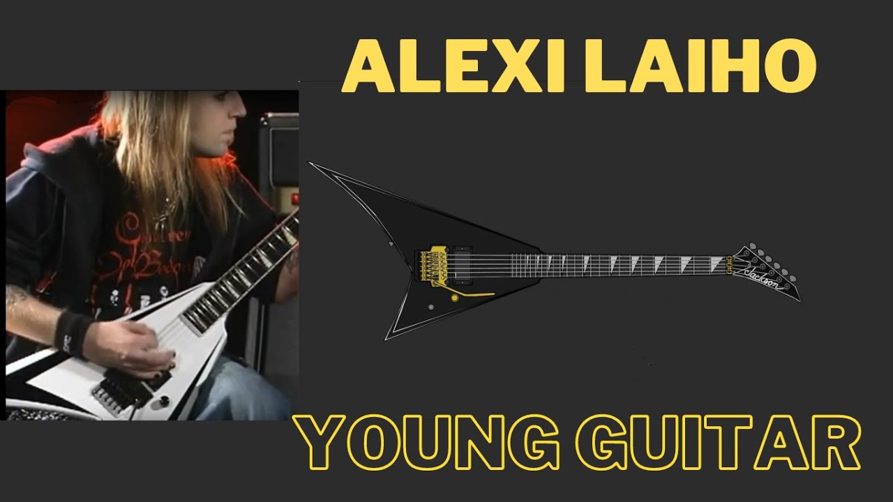 Alexi Laiho - Young Guitar