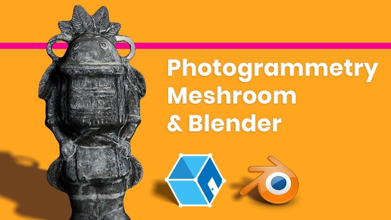 Photogrammetry in Meshroom & Blender
