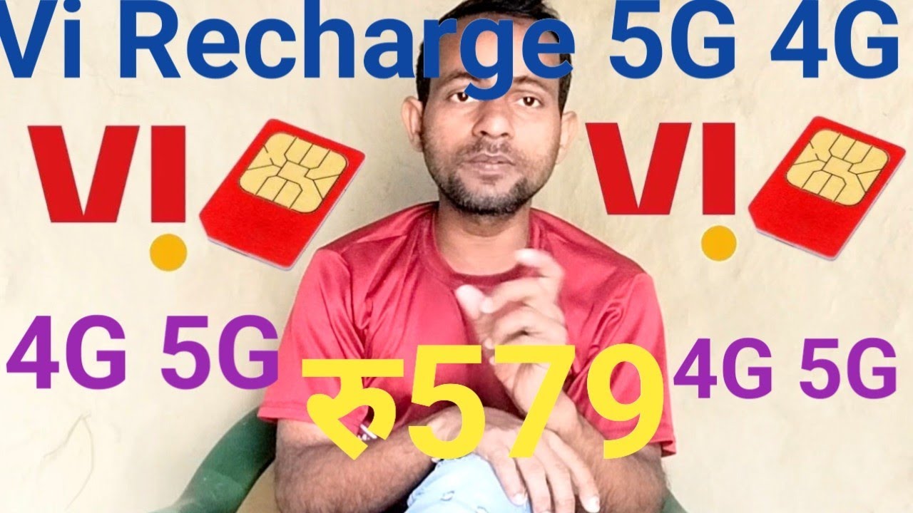 Vi Recharge 579 5G Unlimited free Data | Vi Plan 579 4G Unlimited free Data 