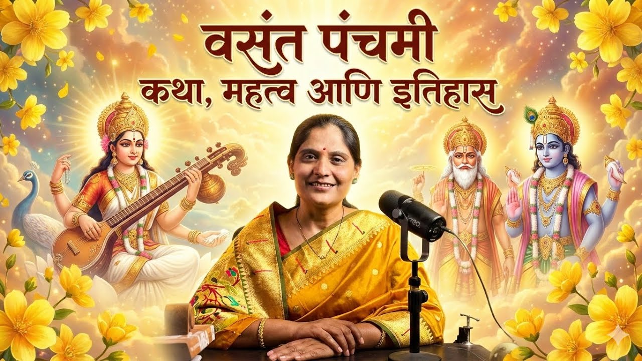 वसंत पंचमीचे महत्त्व | इतिहास, कथा आणि संस्कृती | मिनाक्षी कुलकर्णी 
