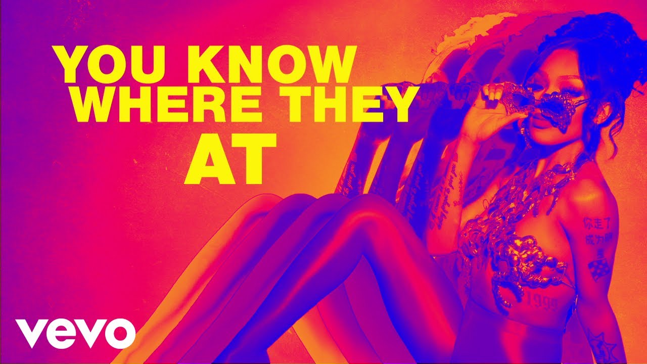 GloRilla - PHATNALL (Official Lyric Video)