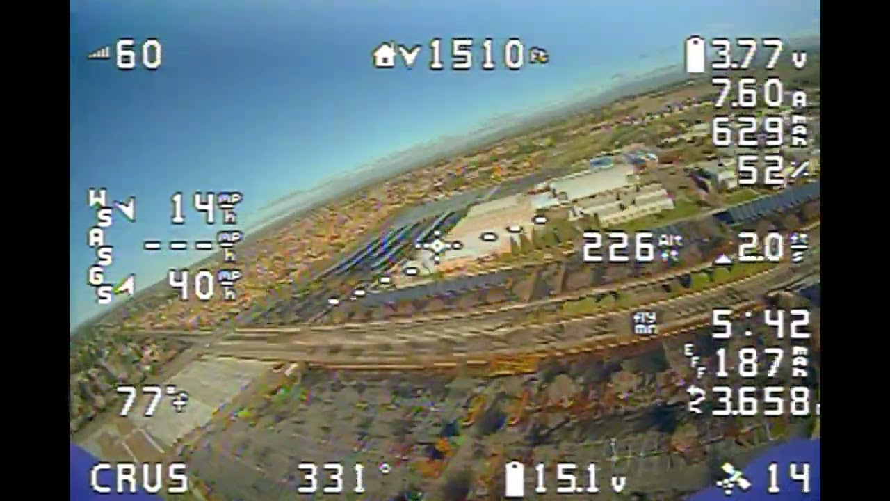 Rifter2 3D Printed plane maiden flight