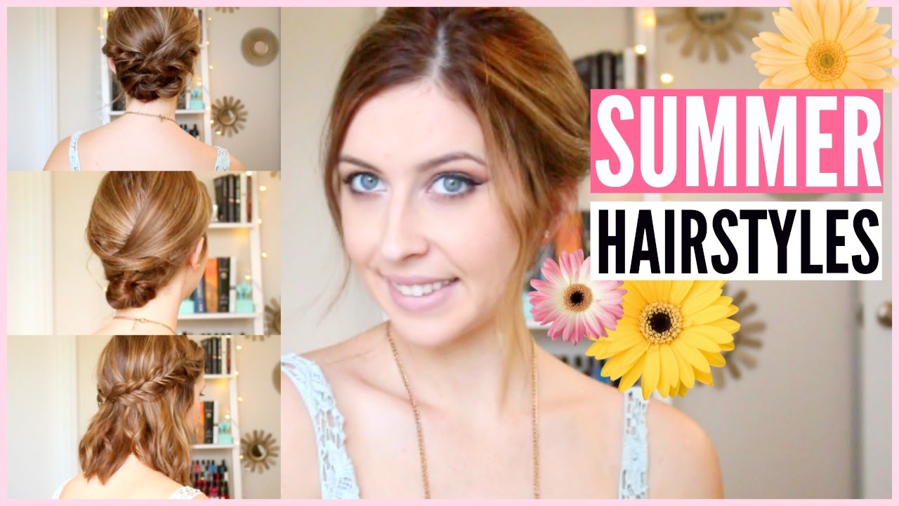 Quick & Easy Summer Hairstyles for Any Length Hair | Courtney Lundquist