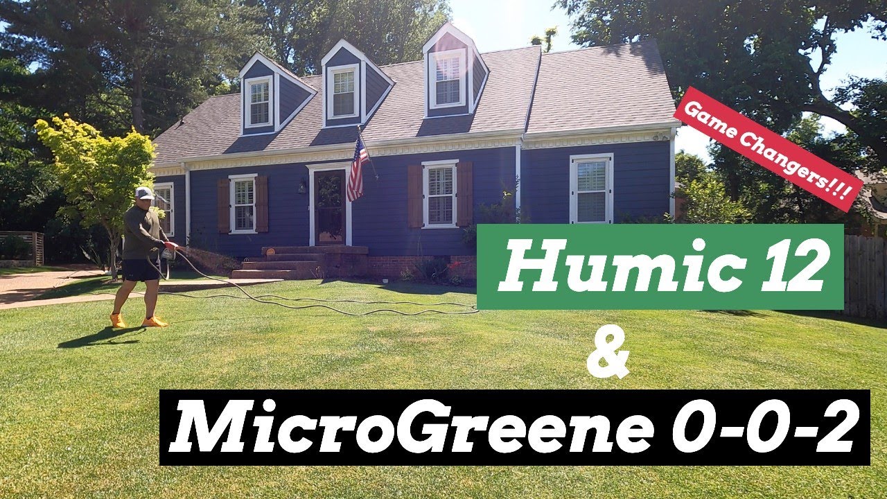 Humic Acid and MicroGreene \\ Game Changers In My Lawn!!