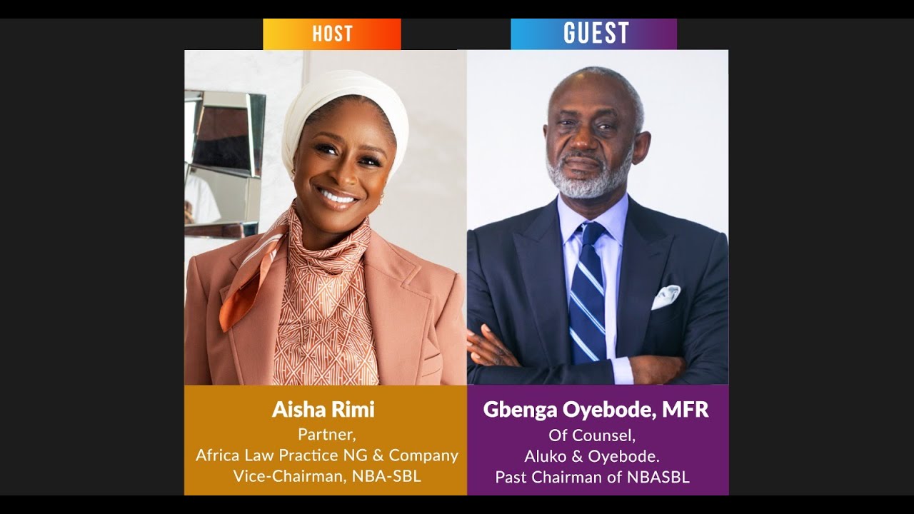 A Fireside Chat with Gbenga Oyebode on SBL, The Law and Nigerian Business Environment