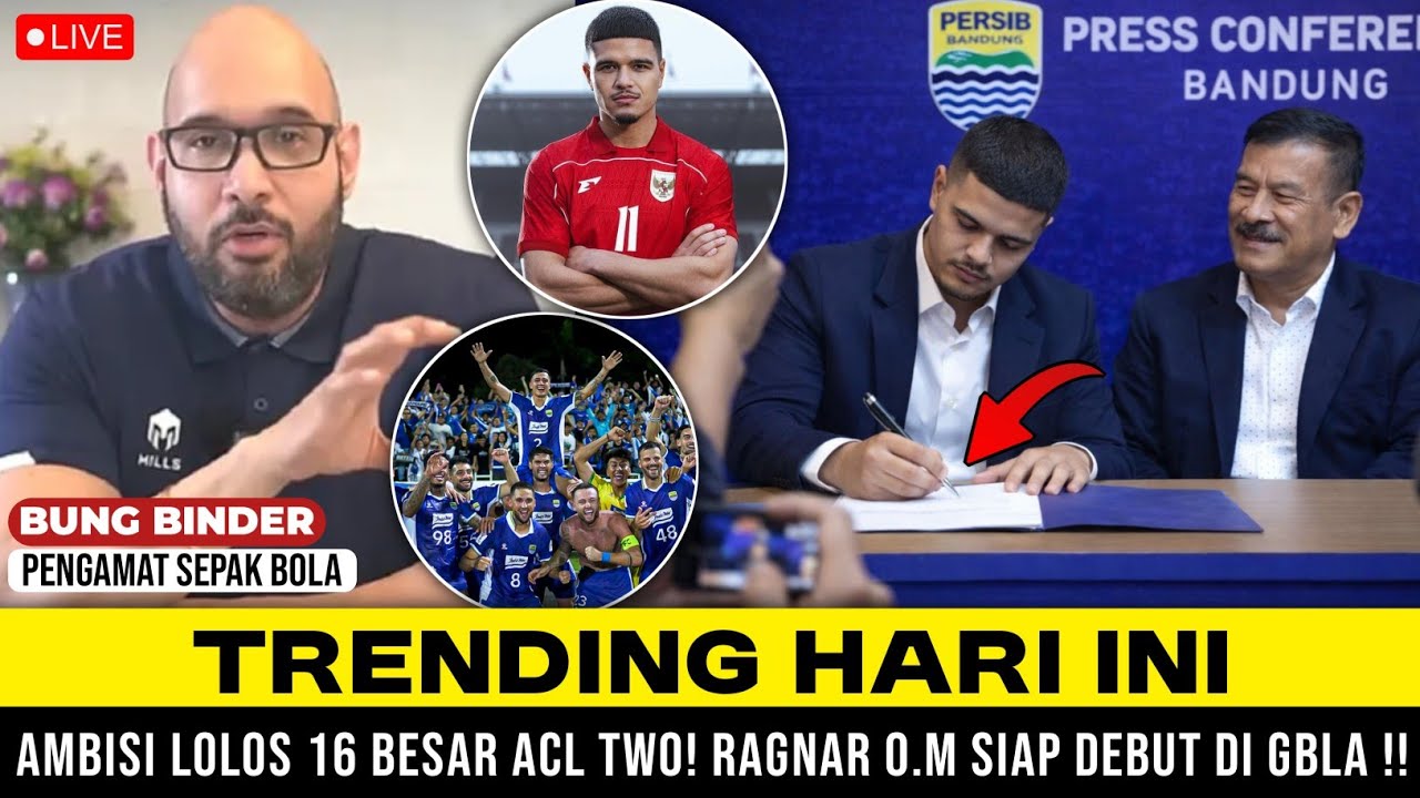 VIRAL! PERSIB BANDUNG MENGGILA‼️JELANG LEG2 ACL TWO 2026, RAGNAR ORATMANGOEN BERGABUNG HARI INI !!