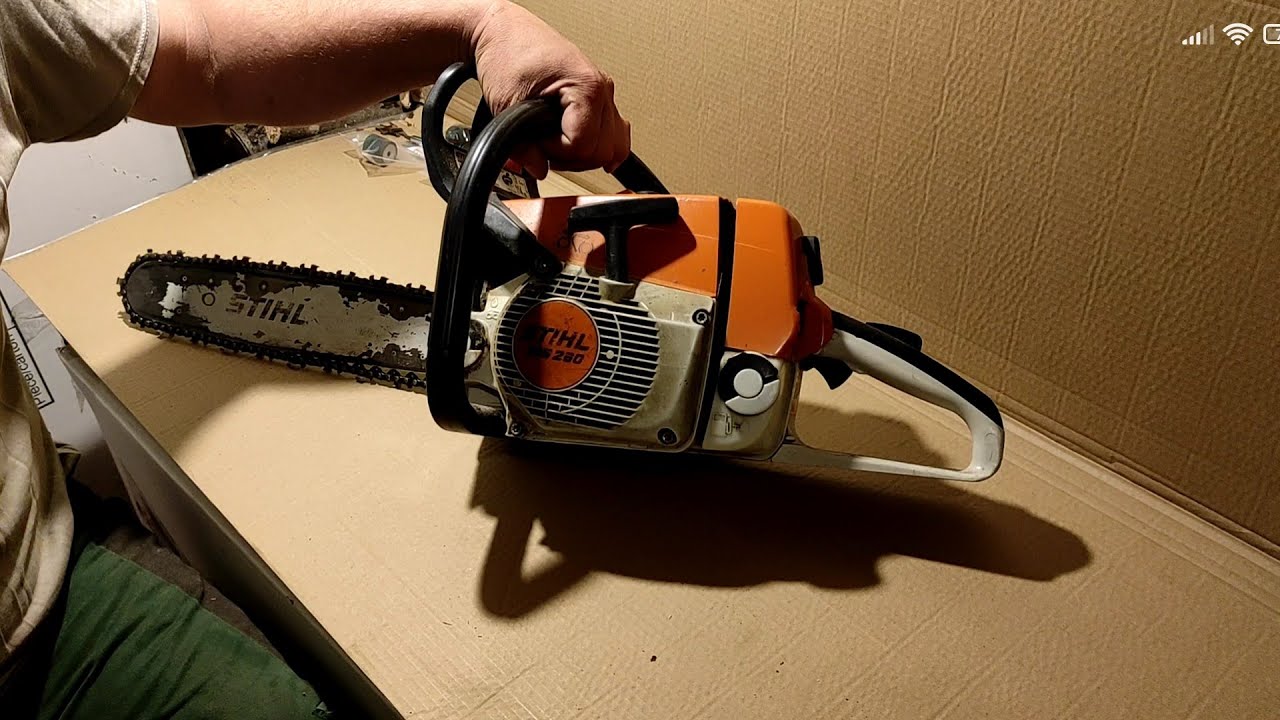 Stihl MS 260 Vibrationsdämpfer tauschen alle drei Motorsäge MS 026